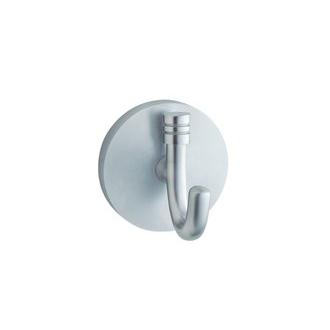 Smedbo NS355 2 in. Round Towel Hook in Brushed Chrome from the Studio Collection